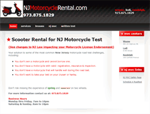 Tablet Screenshot of njmotorcyclerental.com